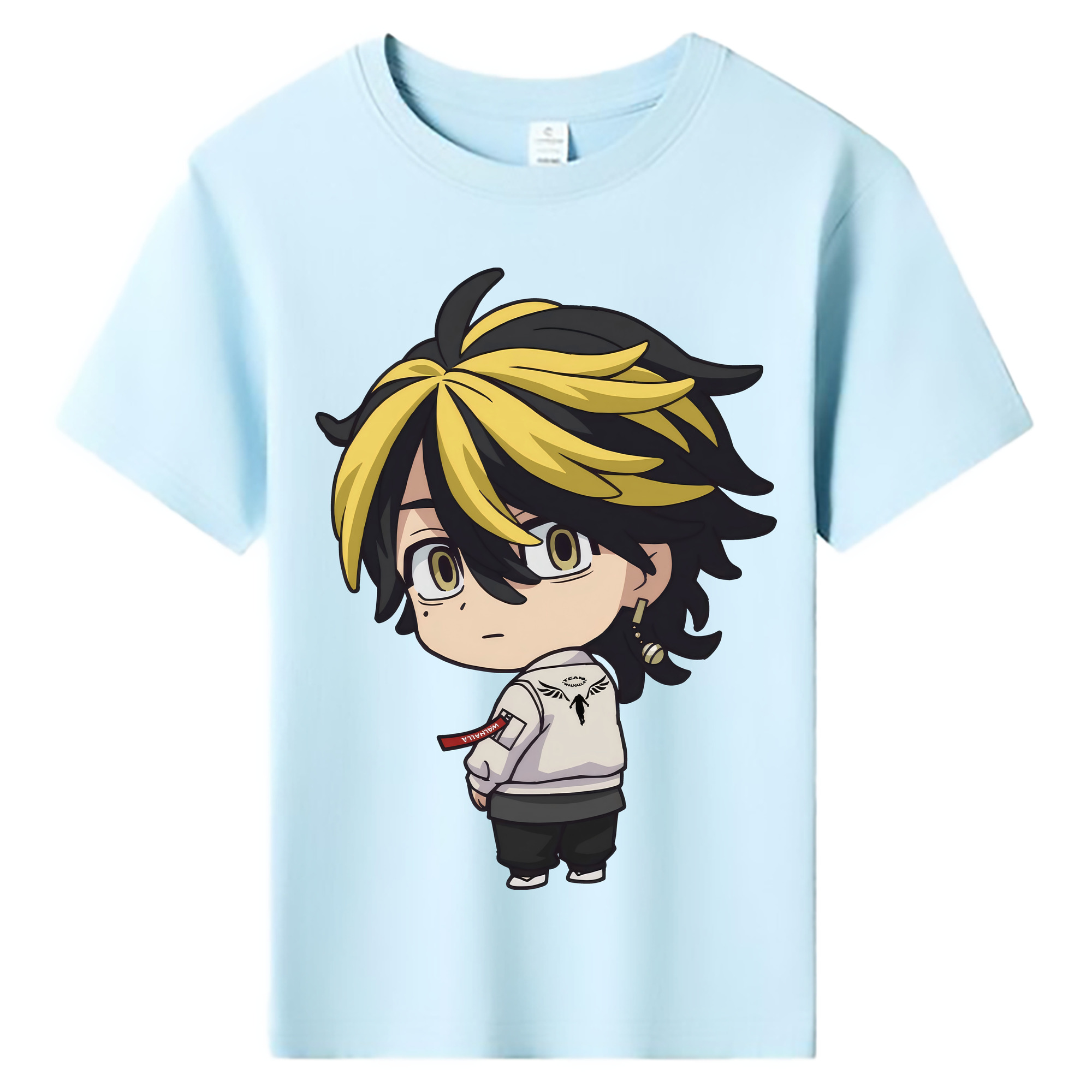 （画像用） 東京リベンジャーズ Tokyo Revengers 綿100％キッズTシャツ（フロントプリント）